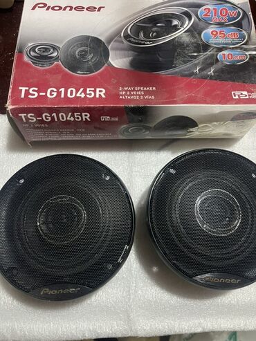 0 faza mator: Pioneer TS-G1045R avtomobil akustikası - Tip: 2-yollu koaksial