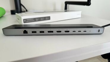 внешний дисковод для ноутбука: Док-станция Satechi Dual Dock Stand ST-DDSM, Docking Station with NVMe