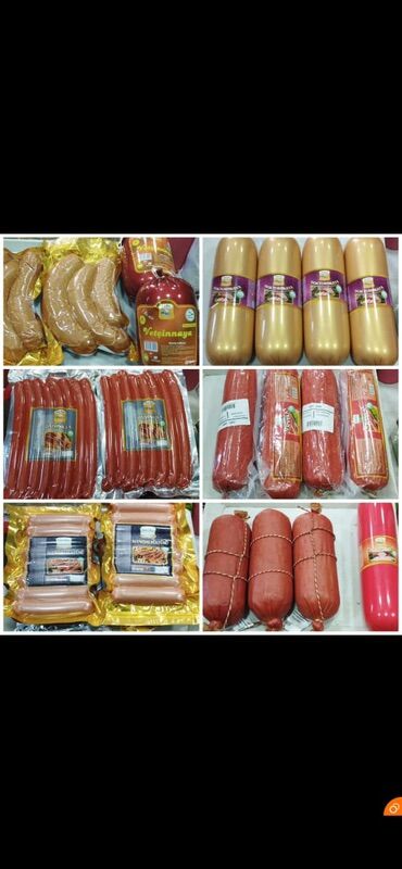 Kolbasa və sosislər: Ət məhsulları – kolbasa və sosis çeşidləri Məhsul təsviri: - Təbii ət — 10