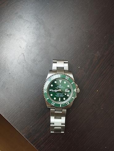 saat instagram: Rolex Submariner “Hulk” (yaşıl siferblat və bezel) qol saatı - — 4