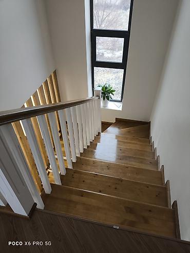 Деревянные лестницы: Деревянная лестница Для дома, Форма лестницы: Прямая, Стиль: Классический — 9