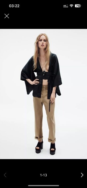 zara платье: Şalvar, Zara, S (EU 36), M (EU 38), L (EU 40)