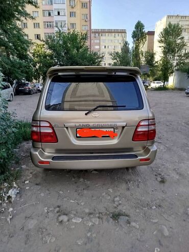 Toyota: Toyota Land Cruiser: 2003 г., 4.7 л, Автомат, Газ, Внедорожник