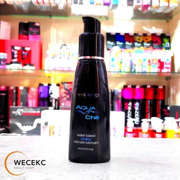 Товары для взрослых: Wicked Sensual Care Aqua Chill — водная охлаждающая интимная смазка