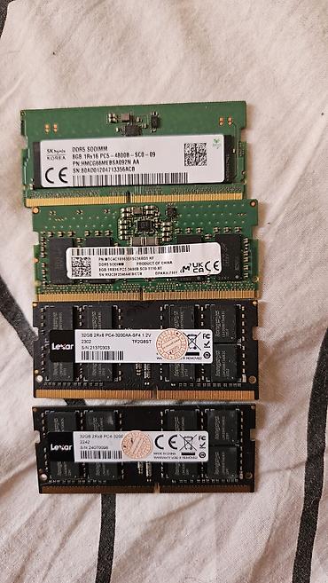 Набор модулей оперативной памяти SODIMM для ноутбуков: - SK hynix at lalafo.kg Набор модулей оперативной памяти SODIMM для ноутбуков: - SK hynix