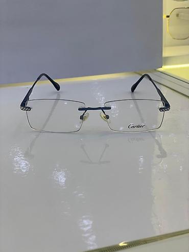 cartier очки: Оправы для очков Cartier, безободковые - Дизайн: минималистичный — 2