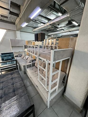 Двухъярусные кровати: Двухъярусная кровать, Новый, С выкатной системой — 3