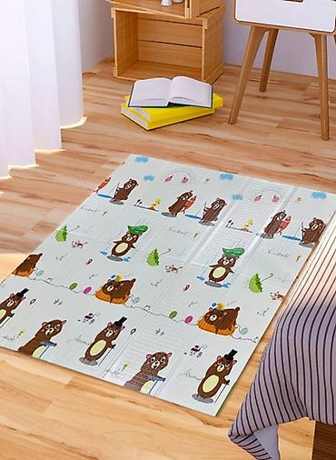mint majice: BBO sklopiva podloga za igru od pene – Happy Bear (ZH-1HB-80) — 2