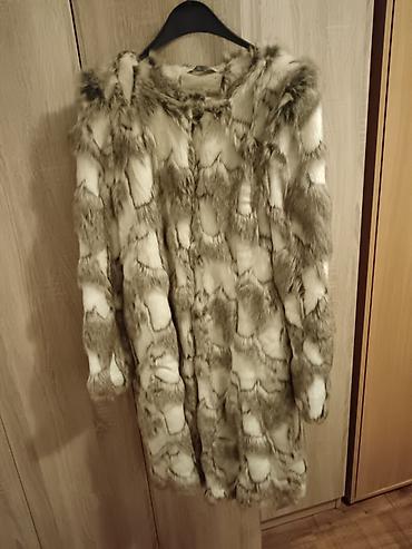 Pa fashion Ženska bundica od veštačkog krzna, duži kroj - Materijal