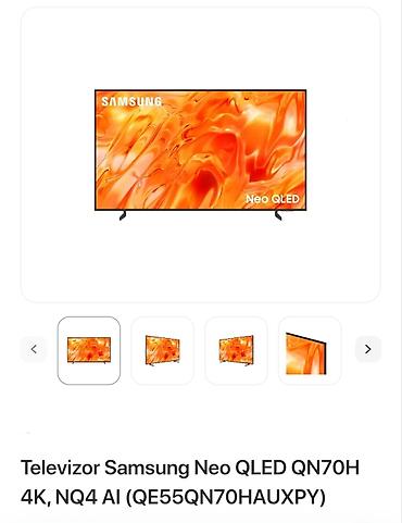 neo glo: Yeni Televizor Samsung NEO QLED 55" 4K (3840x2160), Pulsuz çatdırılma — 1