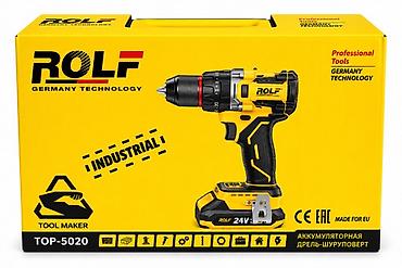 rdevice rd 1000 pro: Аккумуляторная дрель‑шуруповёрт ROLF TOP‑5020 (Germany Technology) — 3
