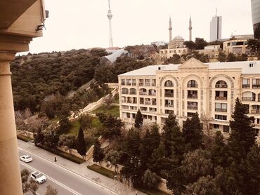 Uzunmüddətli kirayə mənzillər: Bakıda Flame Towers və Televiziya Qülləsinə panoramalı mənzil. - — 3