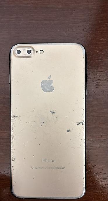 iphone 6 plus barter: IPhone 7 Plus, 64 GB, Qızılı, Barmaq izi — 1