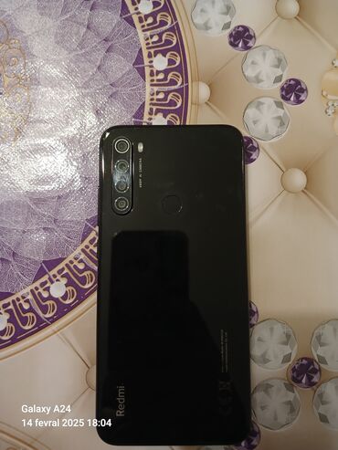 pubg telefonları: Xiaomi Redmi Note 8, 32 GB, rəng - Qara, 
 İki sim kartlı, Sensor, Barmaq izi