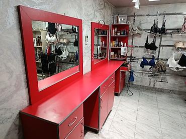 Salon, tibbi mebel: Gözəllik/saç salonu mebelləri və avadanlıqları dəsti - Vizaj və saç — 8