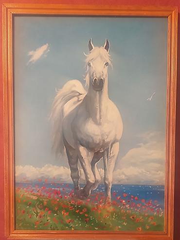 Продам Картину "Конь у Алых Маков" Автор: Мырзалиев Б. Год: 2003 at lalafo.kg Продам Картину "Конь у Алых Маков" Автор: Мырзалиев Б. Год: 2003