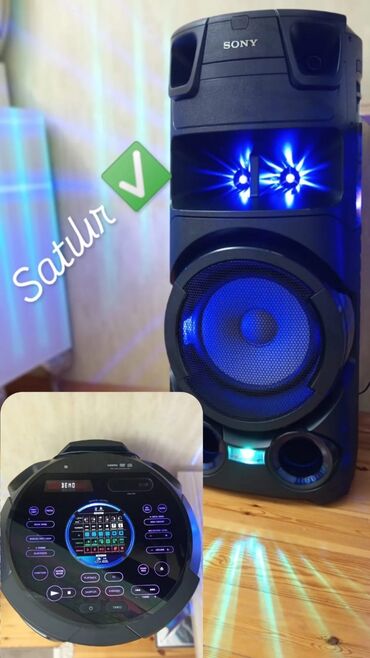 reqemsal tuner: Sony çoxfunksiyalı ev partisi sistemi – güclü səs və işıq effektləri