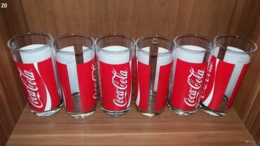 Čaše: CocaCola čaše kompleti Kao sa slika Polovno kao novo Odlično Ne — 17