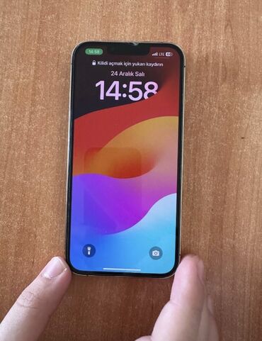 Apple iPhone: IPhone 13 Pro, 128 GB, White Titanium, Zəmanət, Kredit, Simsiz şarj