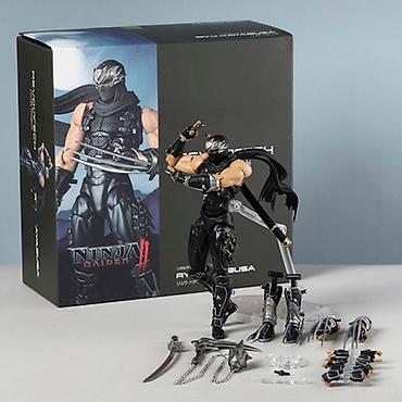 летающий меч: Фигурка Ryu Hayabusa из игры Ninja Gaiden II (Revoltech) - — 1