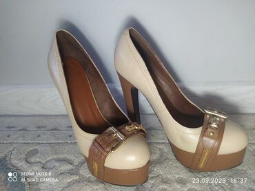 женские туфли лабутены: Туфли 36, цвет - Бежевый