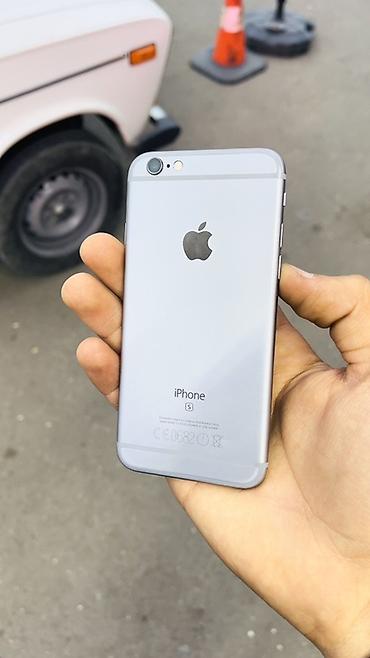 iphone 25: IPhone 6s, 16 GB, Space Gray, Barmaq izi — 1