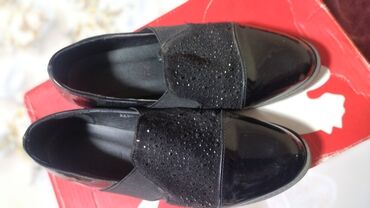 лоферы италия: Туфли 34, цвет - Черный