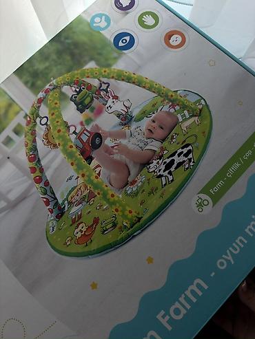 kromi oyuncaq: BabyJem Activity Play Gym Farm – körpələr üçün inkişaf etdirici oyun — 1