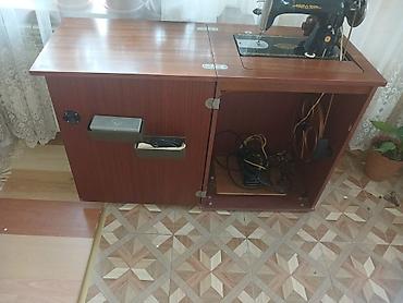Tikiş maşınları: Elektrik tikiş maşını – şkaf-stol komplekti ilə - Klassik mexaniki — 4