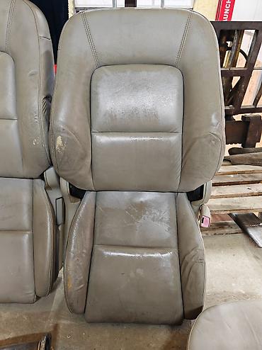thindiag 2: Комплект сидений, Кожа, Subaru 2005 г., Б/у, Оригинал, Япония — 2