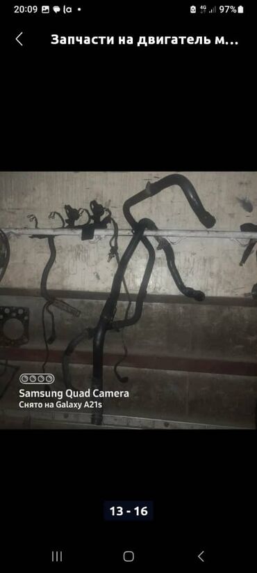 Двигатели, моторы и ГБЦ: Дизельный мотор Mercedes-Benz 4.3 л, Б/у, Оригинал — 14