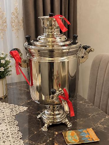 samovar altı podnos: Yeni Od Samovar, 7 l, Rayonlara çatdırılma — 2