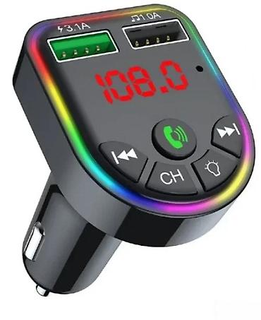 Audio oprema za auto: Gembird 3‑in‑1 Car Kit – FM transmiter, Bluetooth handsfree i dupli — 5