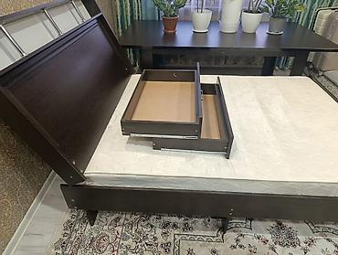 bunk bed: Кровать с подъемным изголовьем и встроенными ящиками - Размер — 4