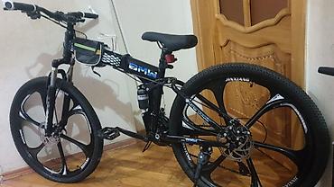 Velosipedlər: Qatlanan dağ velosipedi – 26” magnezi təkər diskləri ilə,sürülməyib — 2