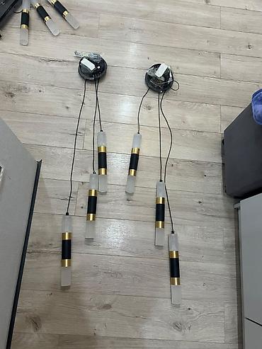 smart light: Подвесной светильник каскадного типа с 3 и 5 цилиндрическими — 1