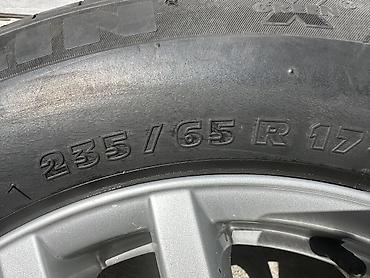 диски на bmw x5 e53: Колеса в сборе 235 / 65 / R 17, Лето, Б/у, Запаска, Литые, отверстий - 5 — 2