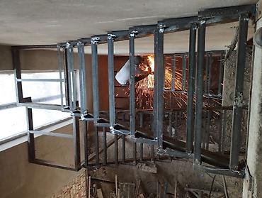 Обшивка лестниц: Каркас жасайбыз — 25