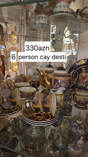 mis caydan: Çay dəsti, 6 nəfərlik — 1