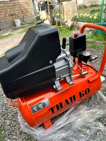 Компрессоры: MINGBAD компрессор без звучный 50литр 2 поршын 220ват 8 атмосфера — 11