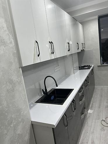 silver kitchen: Кухонные гарнитуры под заказ - Прямые и Г‑образные планировки с — 3