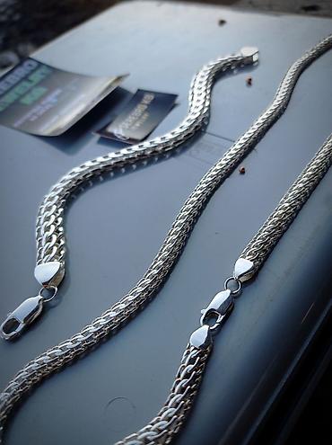 Серебряные цепочки: Цепочка, Проба 925, Унисекс, Новый — 24