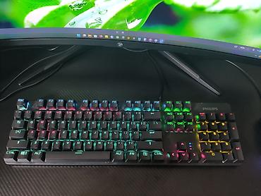 Kompüter aksesuarları: 1. Gaming mouse Logitech G102 RGB 30m 2. Klavyatura Mexanik — 2