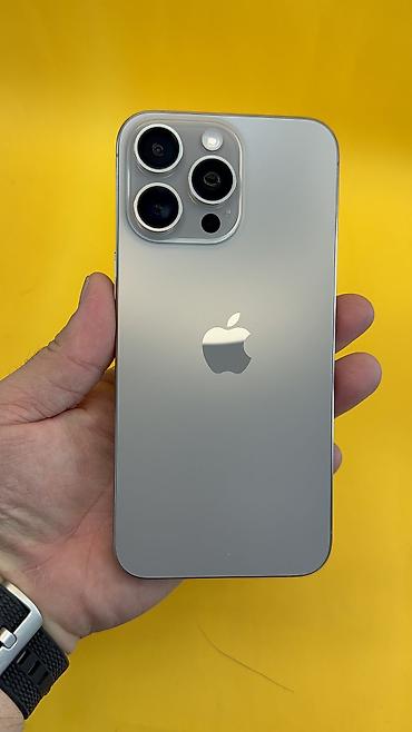 Apple iPhone: IPhone 15 Pro Max, Б/у, 256 ГБ, 86 % — 1