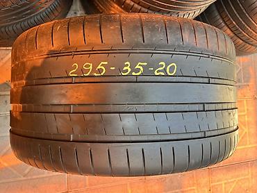Шиналар 295 / 35 / R 20, Жай, Колдонулган, 1 даана, Франция, Michelin