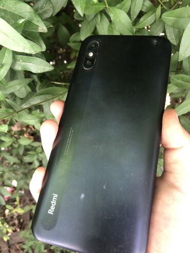 телефон режим бу: Xiaomi, Redmi 9A, Б/у, 64 ГБ, цвет - Черный, 2 SIM