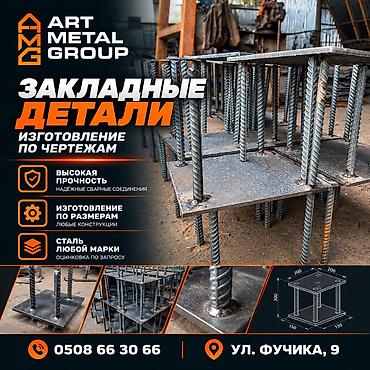 art: Закладные детали и опорные пластины под анкера — производство по — 1