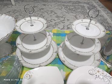 Наборы посуды: Срочно идиш аяктар сатылат бу бирок состояние абдан жакшы ! Термос — 6