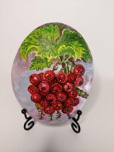 Şəkillər, tablolar: Роспись на натуральном камне, выполненная вручную акриловыми красками — 3