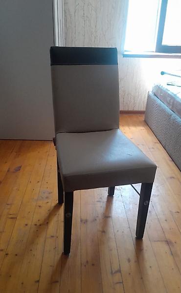 metbex mebel ikinci el: Mətbəx üçün, İşlənmiş, Qatlanmayan, rəng - Boz Stul — 1